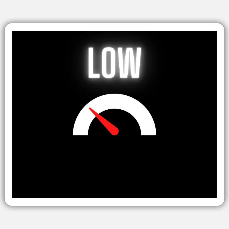 Low Sticker Größe S (10 x 10 cm)