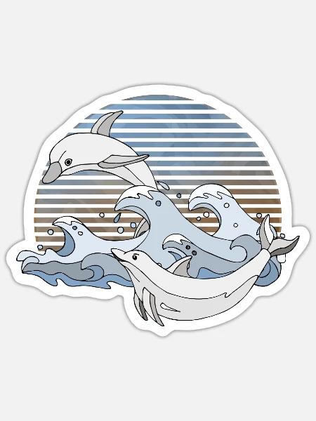  - Sticker size S (10 x 10 cm) - white matte