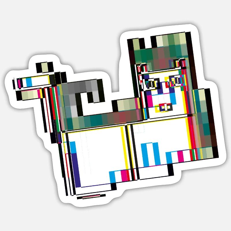 Sticker taille S (10 x 10 cm) - 