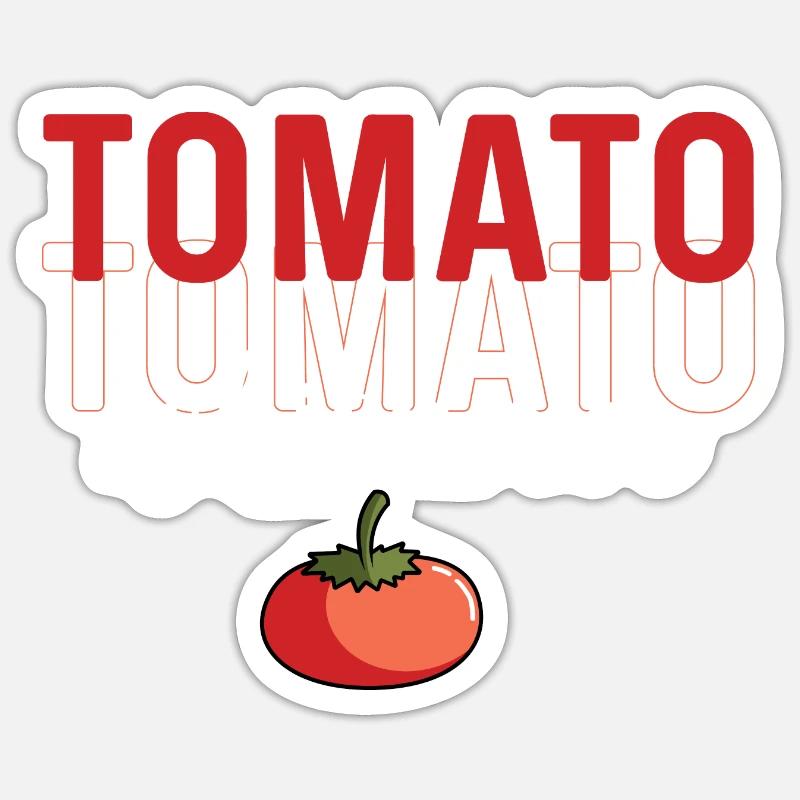 Tomatenflüsterer Gartenbau Gift Sticker Größe S (10 x 10 cm)