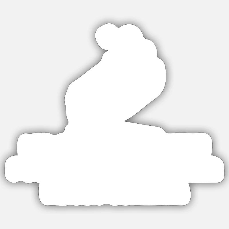 Sticker taille S (10 x 10 cm) - 