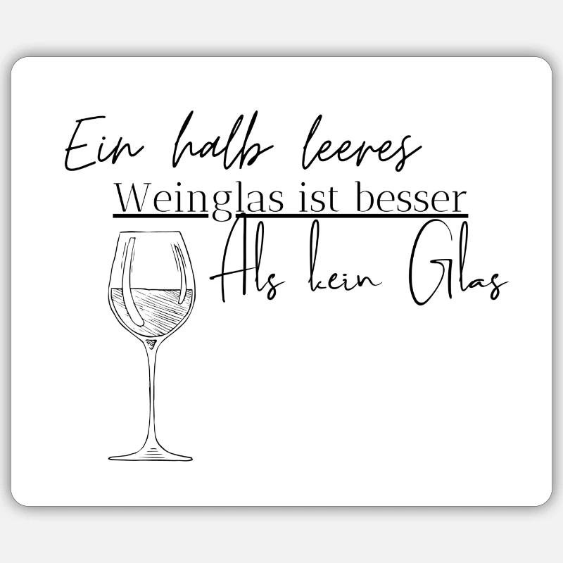 Weinglas Sticker Größe S (10 x 10 cm)