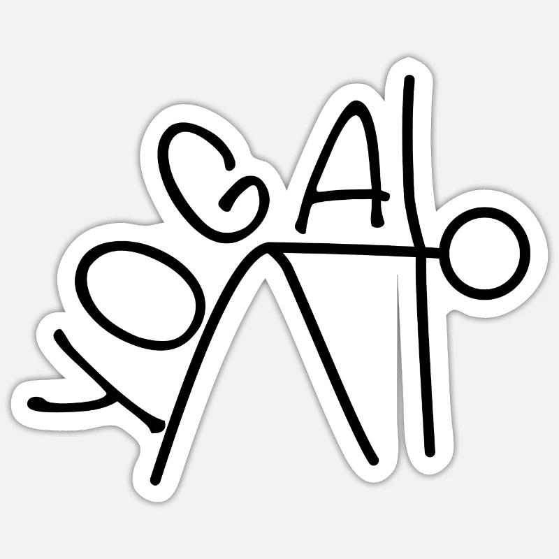 Sticker Größe S (10 x 10 cm) - 