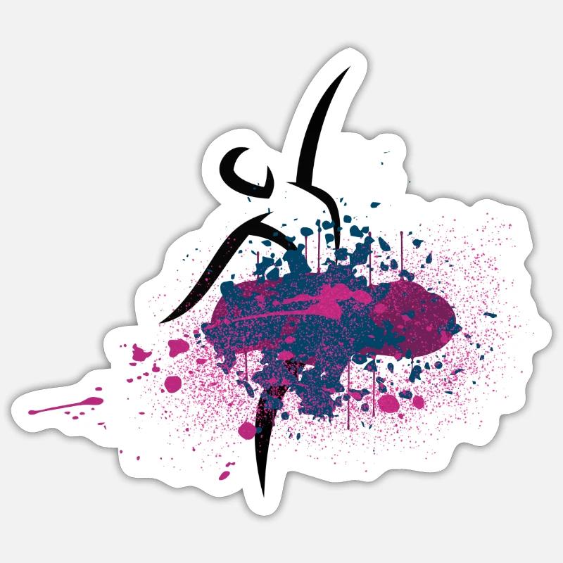 Sticker taille S (10 x 10 cm) - 