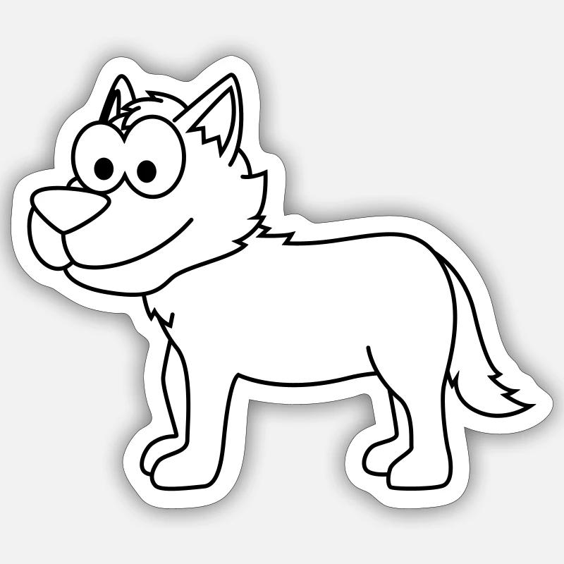 Sticker Größe S (10 x 10 cm) - 