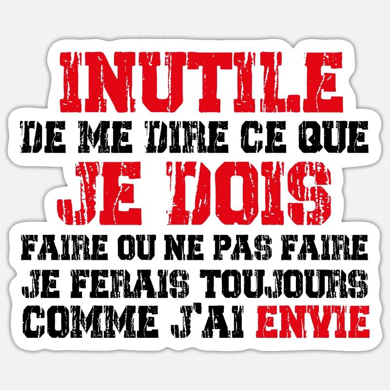 Sticker taille S (10 x 10 cm) - 