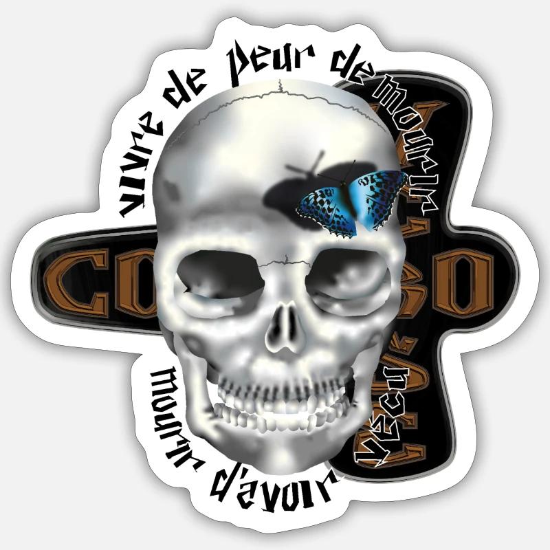 Sticker taille S (10 x 10 cm) - 