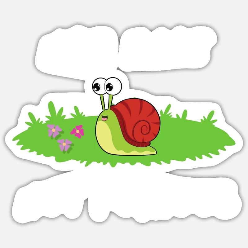 Pas rapide pas en colère Sticker taille S (10 x 10 cm)