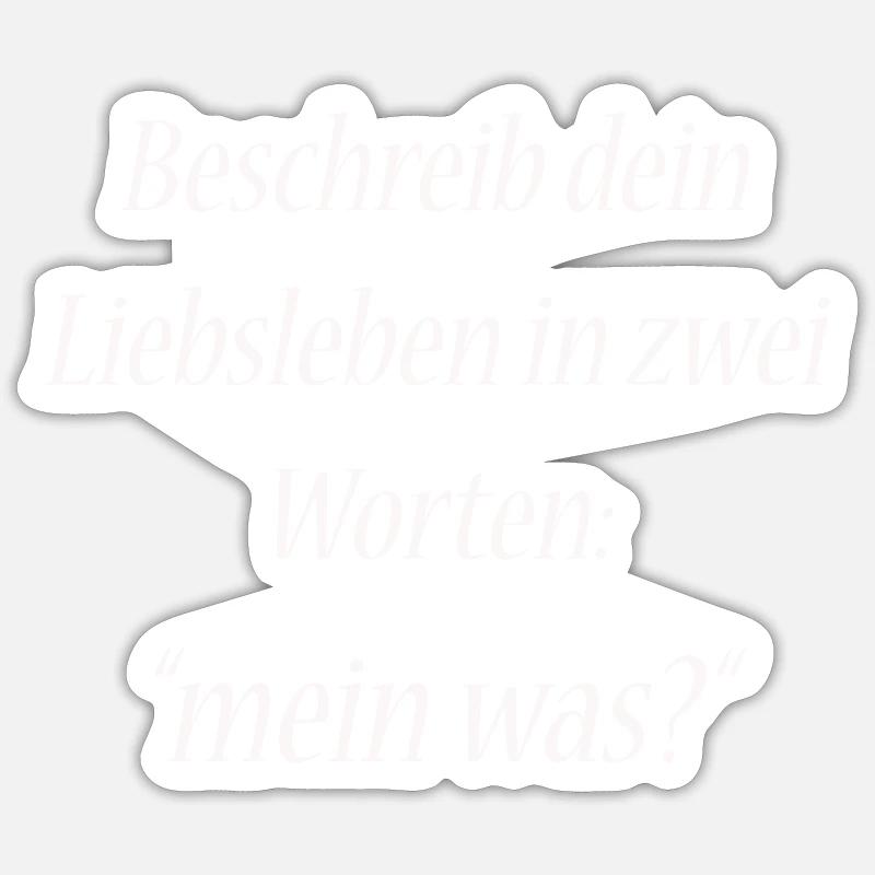 Sticker Größe S (10 x 10 cm) - 