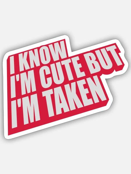  - Sticker taille S (10 x 10 cm) - blanc mat