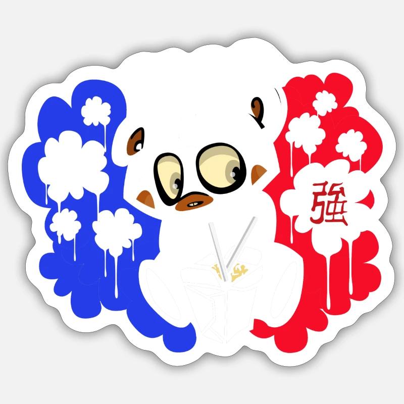 Ours Sticker taille S (10 x 10 cm)