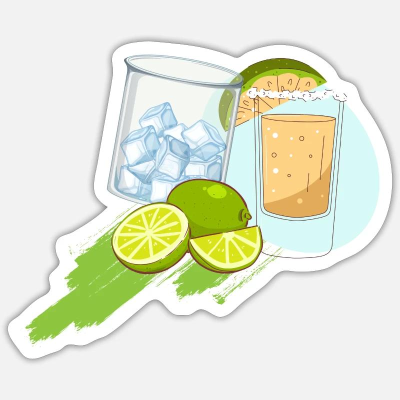 Fruit - Lemonade Design Sticker size S (10 x 10 cm)