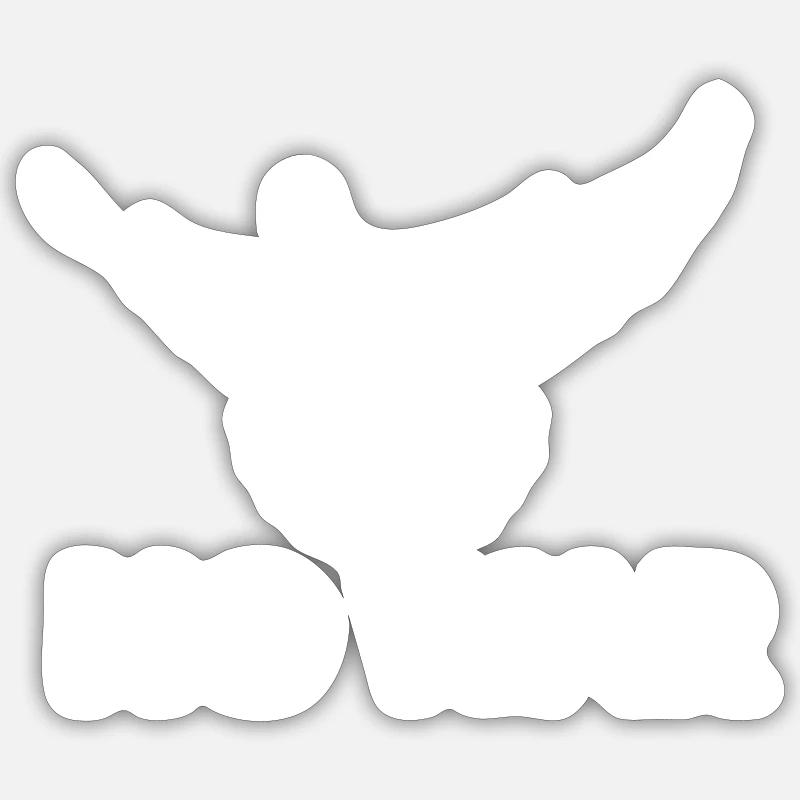 Sticker Größe S (10 x 10 cm) - 