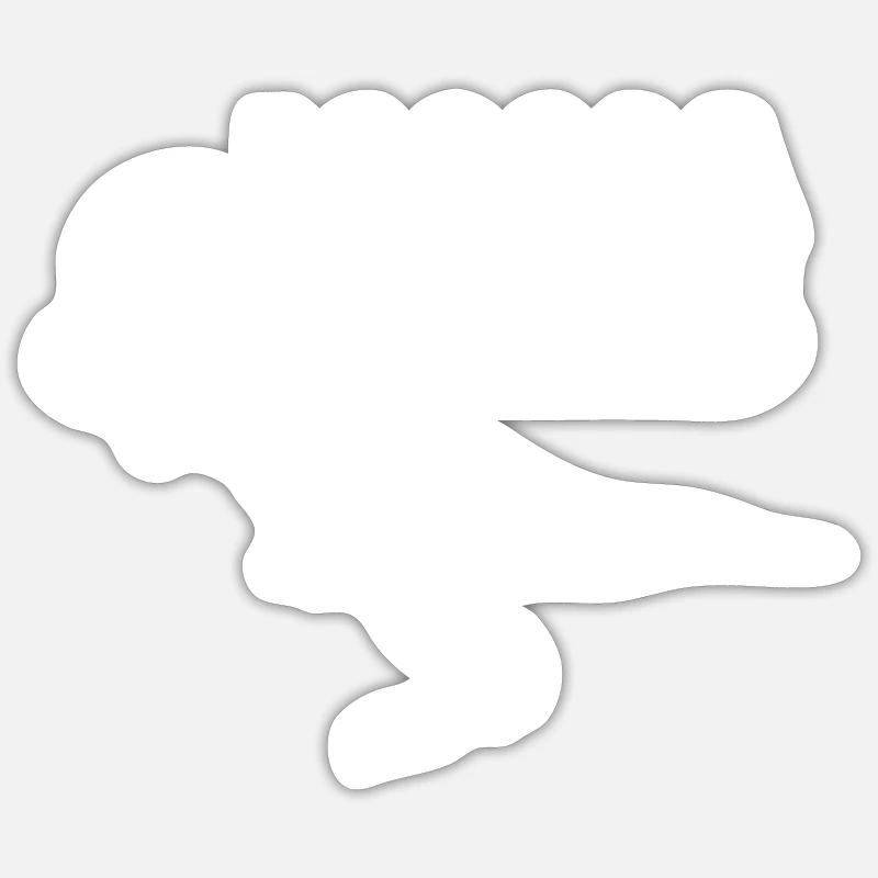 Dinosaurs 1 Sticker Größe S (10 x 10 cm)