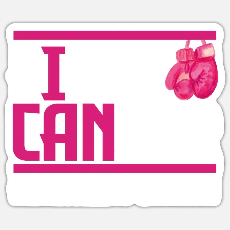 Krebs bekämpfen. Monat des Bewusstseins. Sticker Größe S (10 x 10 cm)