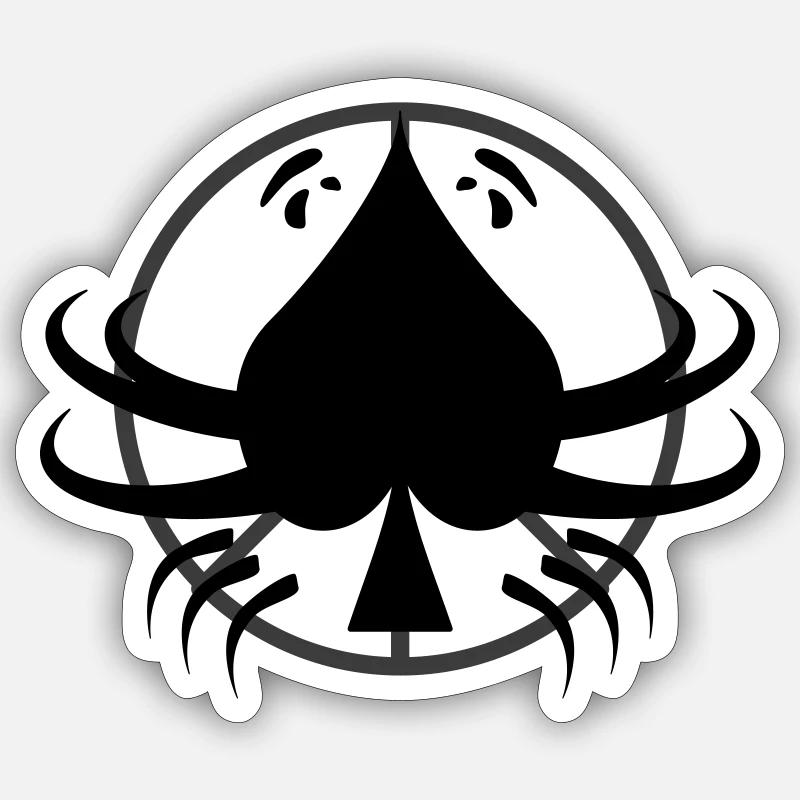 Pik Sticker Größe S (10 x 10 cm)