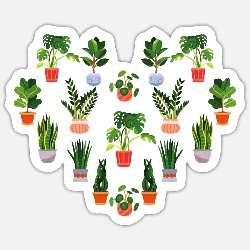 Planter Sticker taille S (10 x 10 cm)