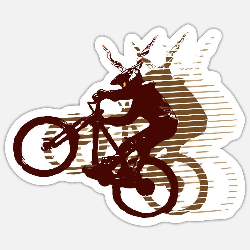Manual Monster - Sticker size S (10 x 10 cm) - white matte