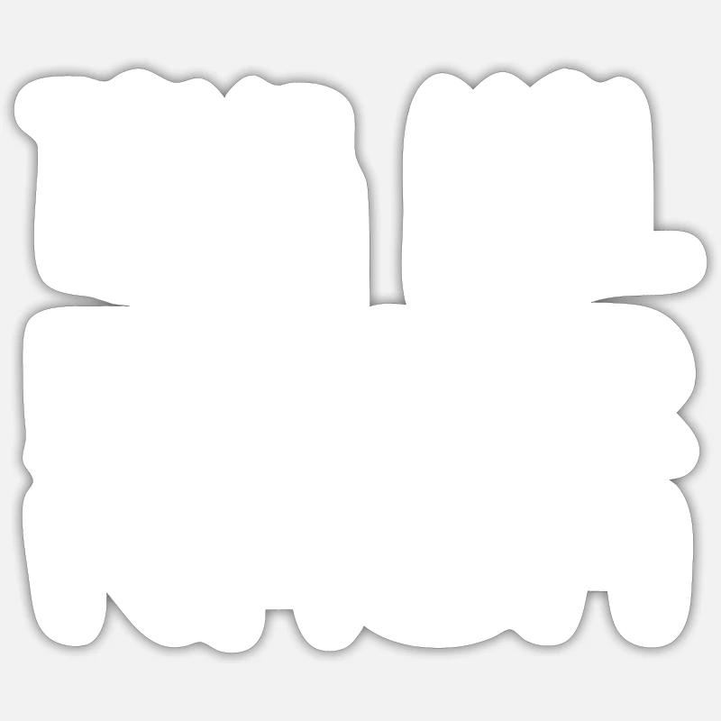 Sticker Größe S (10 x 10 cm) - 