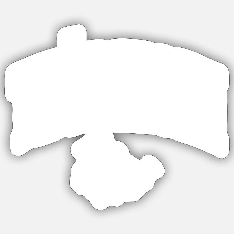 Sticker Größe S (10 x 10 cm) - 