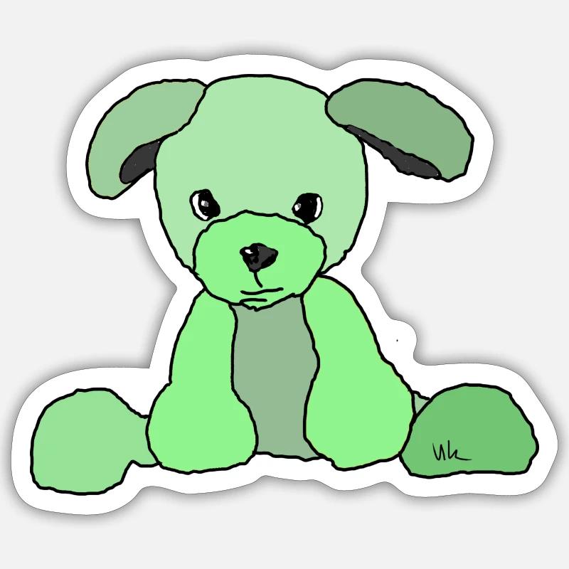 Dog Comic - Sticker size S (10 x 10 cm) - white matte