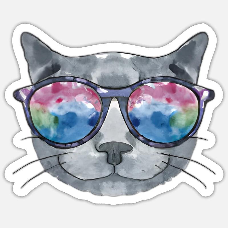 Sticker Größe S (10 x 10 cm) - 