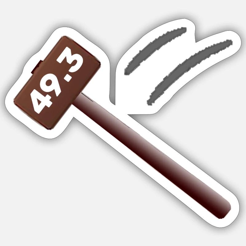 Sticker taille S (10 x 10 cm) - 