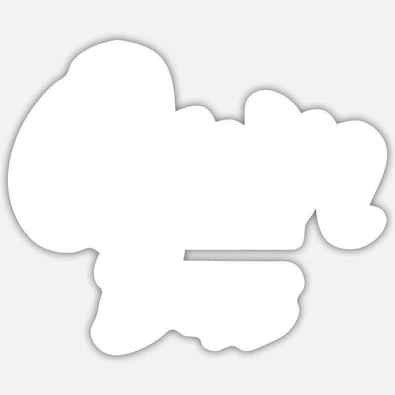 Sticker taille S (10 x 10 cm) - 