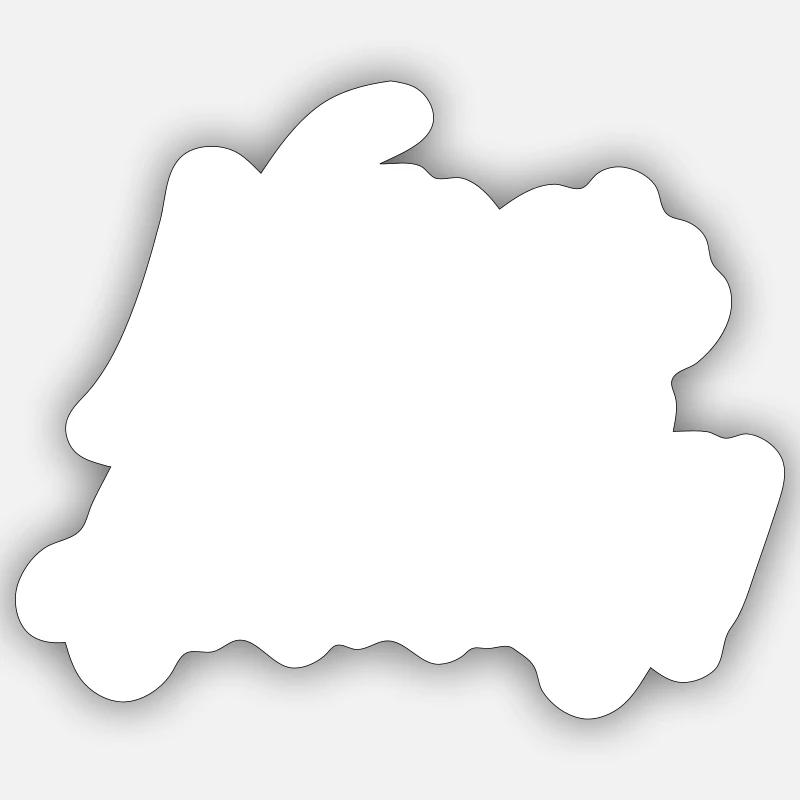 Never Stop Learning - Impression cool pour les enseignants! Sticker taille S (10 x 10 cm)