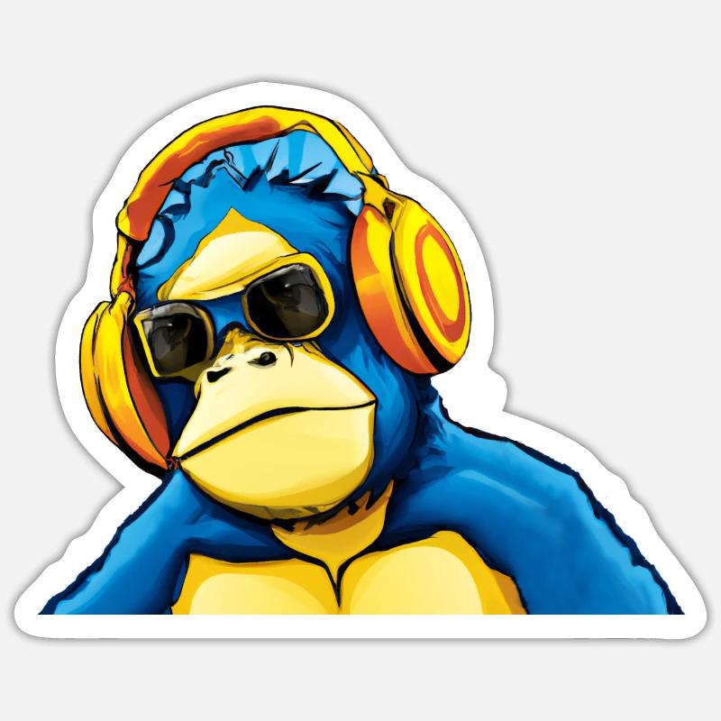 Sticker taille S (10 x 10 cm) - 