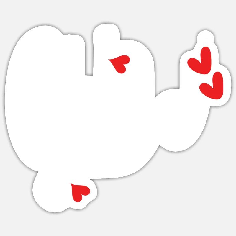 Sticker taille S (10 x 10 cm) - 