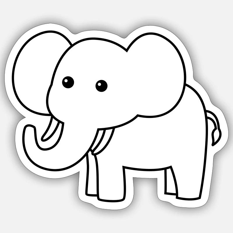 Sticker taille S (10 x 10 cm) - 