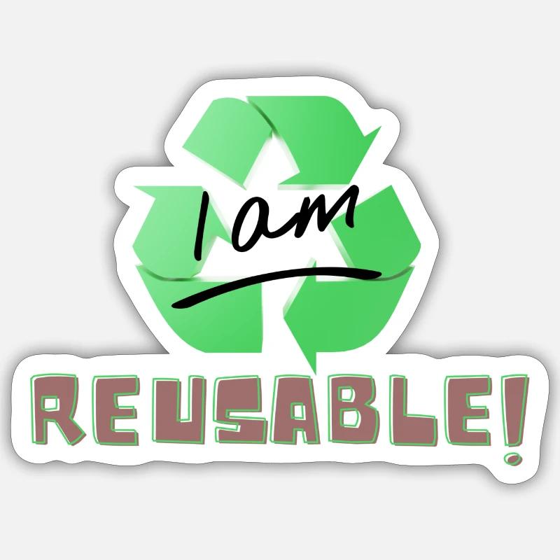 Reusable Sticker Größe S (10 x 10 cm)
