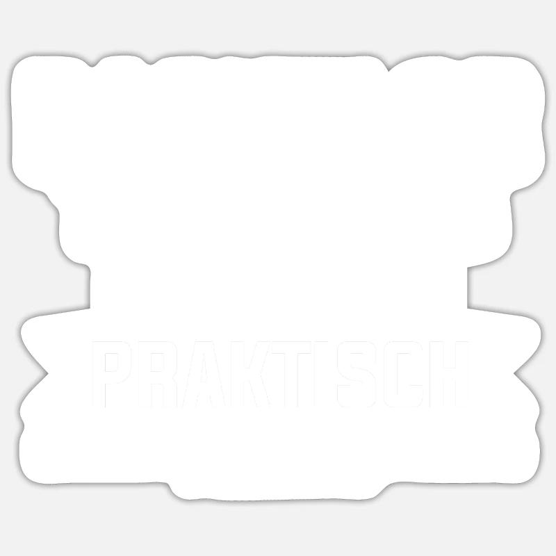 Bachelor Prüfung Bachelor Prüfung Geschenk - Sticker Größe S (10 x 10 cm) - Mattweiß