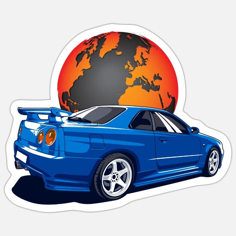 Sticker size S (10 x 10 cm) - 