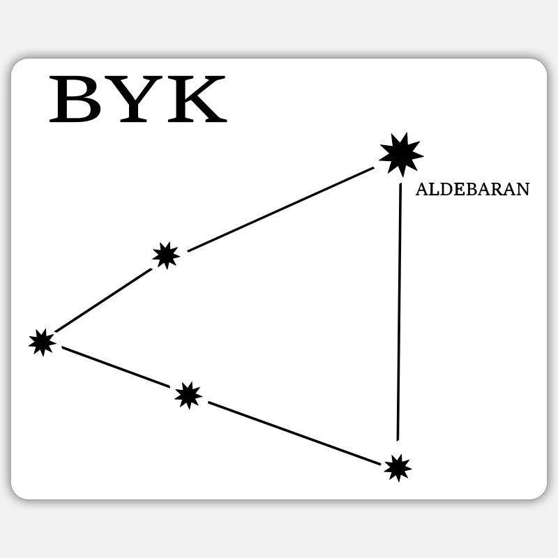 Constellations Sticker size S (10 x 10 cm)