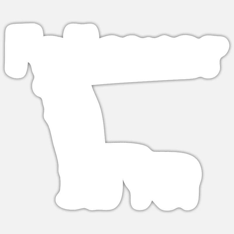 Jésus disciple Parabole de la brebis perdue Sticker taille S (10 x 10 cm)