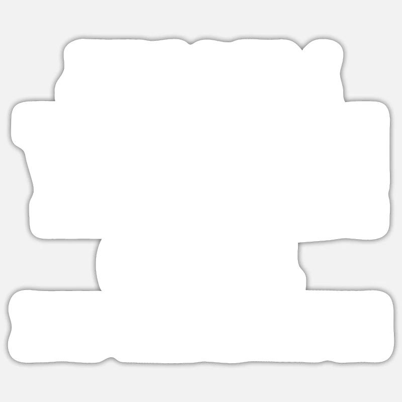 Gerda Lustiger Spruch Vorname Name Gerda - Sticker Größe S (10 x 10 cm) - Mattweiß