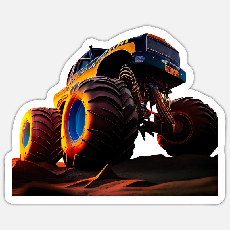 Championnat de course d’accélération Sticker taille S (10 x 10 cm)