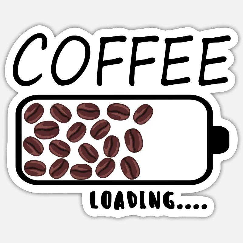 Coffee Bean - Coffee Lover Sticker size S (10 x 10 cm)