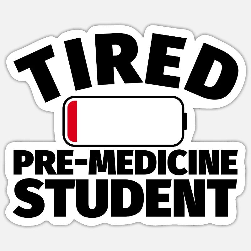 Fun gift for aspiring physicians Sticker size S (10 x 10 cm)