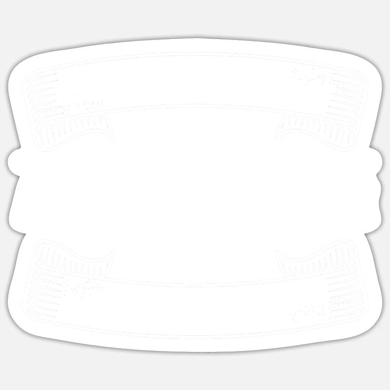 Handwerker Beruf Heimwerken Geschenk - Sticker Größe S (10 x 10 cm) - Mattweiß