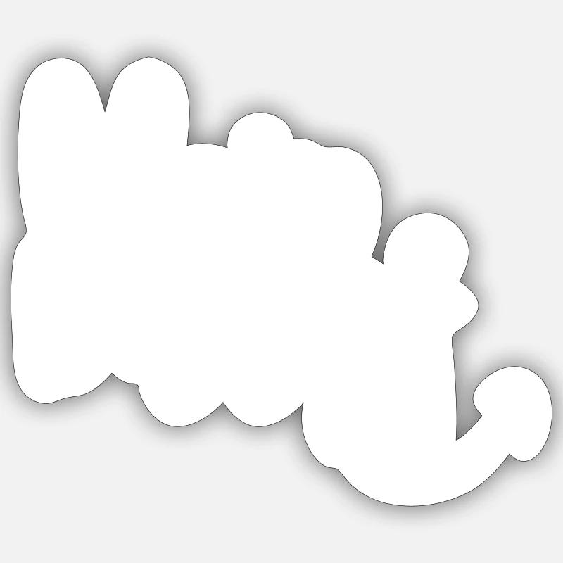 Sticker Größe S (10 x 10 cm) - 