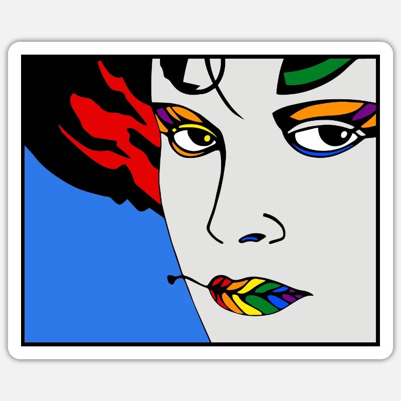 Vulkan 9c Sticker Größe S (10 x 10 cm)