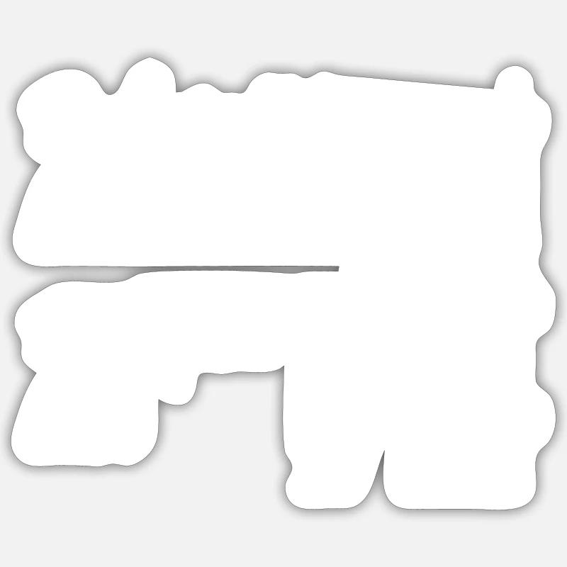 Ruhrpott lernse nich Sticker Größe S (10 x 10 cm)
