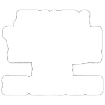Igor Lustiger Spruch Vorname Name Igor - Sticker Größe S (10 x 10 cm) - Mattweiß - Vorne