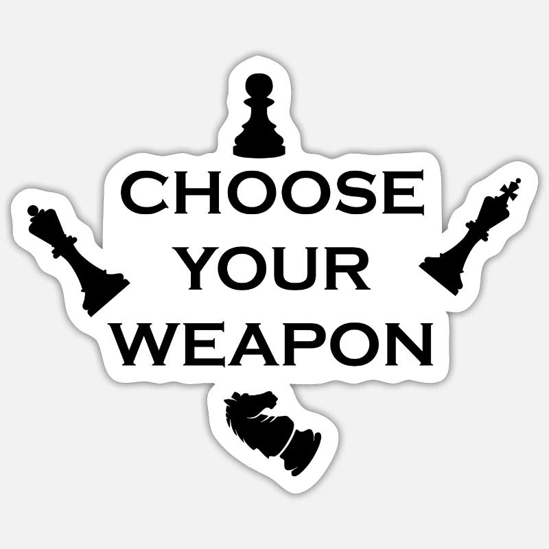boardgame chess backgammon game night - Sticker Größe S (10 x 10 cm) - Mattweiß