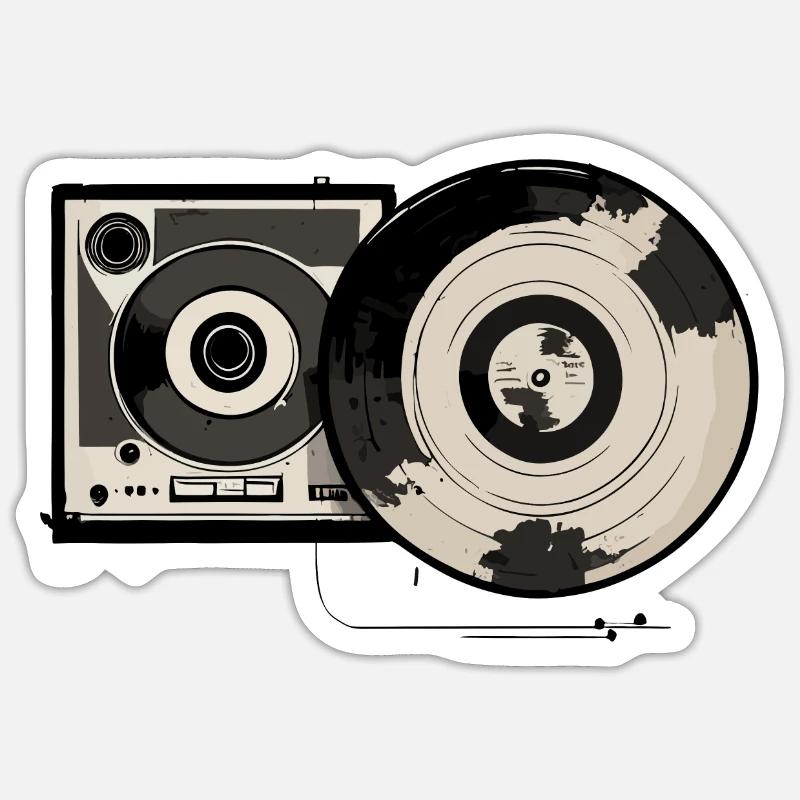 Sticker Größe S (10 x 10 cm) - 