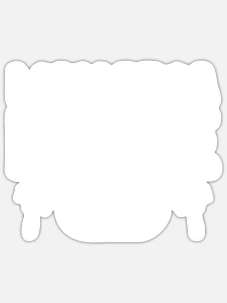 Party Urlaub Mallorca - Sticker Größe S (10 x 10 cm) - Mattweiß