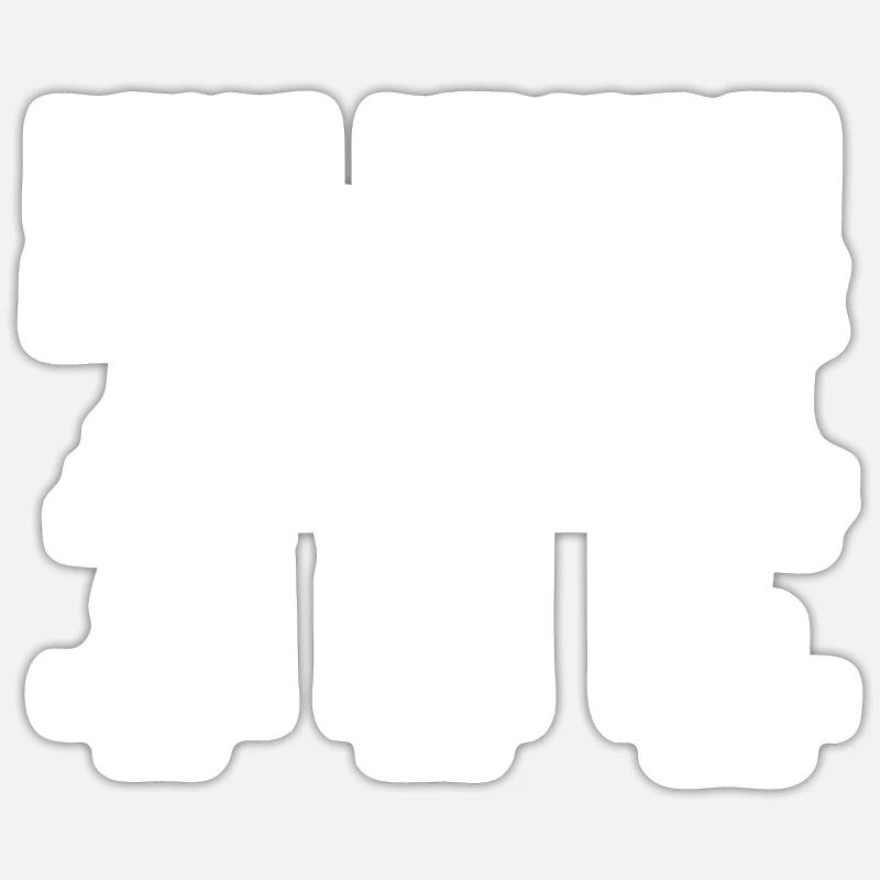 Sticker Größe S (10 x 10 cm) - 
